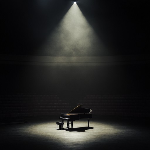 Embrace the quietude of a solitary piano in this contemporary classical piece, where every note paints a picture of melancholic reflection on lost moments that linger in the silence. The gently flowing melodies and deliberate pauses capture the essence of a somber journey through time, inviting the listener to ponder on the transient nature of existence.