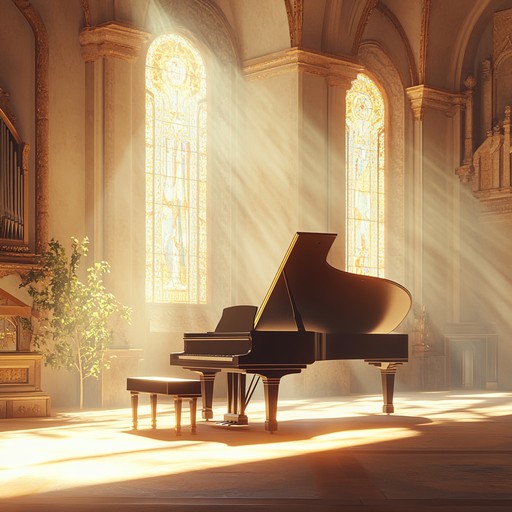 An instrumental gospel track featuring gentle piano melodies and soft organ harmonies that evoke a sense of tranquility and spiritual reflection. The music flows gracefully, inspiring peace and inner calm.