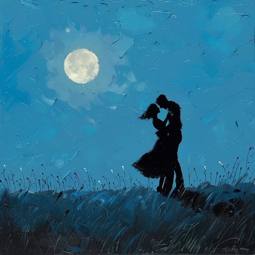 A gentle, intimate dance piece drawing you into a moonlit night, where each note feels like a whispered secret between lovers. The melody sways in a waltz tempo, evoking an atmosphere of quiet passion and tender embraces, perfect for slow, close dancing under shimmering stars.