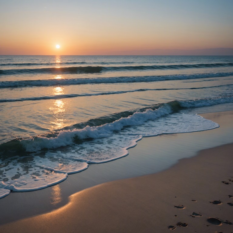 A musical journey capturing the essence of longing with the mellow tones of a steelpan set against a reggae backdrop. Its smooth melody paints a lush soundscape of a peaceful beach at dusk, stirring deep emotions and distant desires.