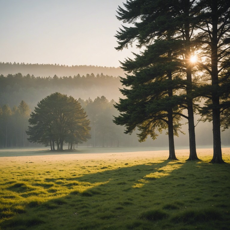 An instrumental piece featuring the delicate pluck of an acoustic guitar, embodying the serene and hopeful atmosphere of a new dawn. The melody weaves through various dynamics, capturing the feeling of awakening nature and a fresh start with each note.