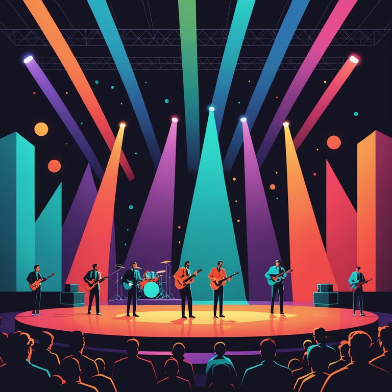 This composition captures the dramatic flair and dynamic energy of a bustling theatrical performance, using soaring melodies and intense rhythms to keep the audience on edge. Ideal for live stage shows or opening scenes where vibrant theatrical energy is required.