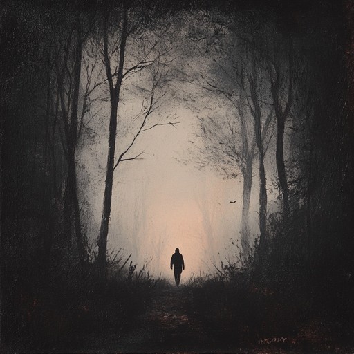 An evocative instrumental track blending deep acoustic tones and subtle atmospheric layers, inviting the listener to reflect amidst the solitude of nature as day turns to night