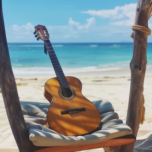 Feel the tender embrace of brazilian warmth with this instrumental piece, showcasing the gentle yet rhythmic samba played on an acoustic guitar. The composition perfectly captures the essence of a sunlit evening on a brazilian beach, with its soulful and serene ambiance.