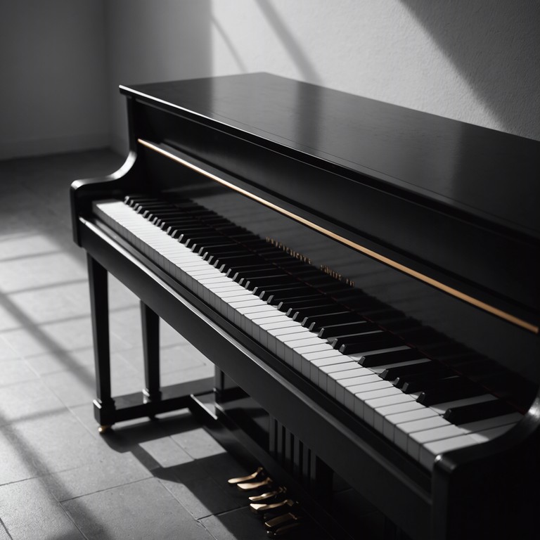 A solo piano delves deep into themes of lost love and quiet reflection. Each note is played with precision, creating a serene soundscape that mirrors the complex emotions of nostalgia mixed with a hopeful undertone. It's an emotive journey through sound, meant to resonate with those who find beauty in the silence and the past.