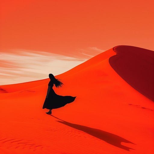 This track should embrace the essence of a middle eastern landscape, combining traditional instruments with contemporary rhythms to depict the timeless spirit of the desert. The melody should feel as though it is carried by the wind, flowing over dunes and ancient cities, bridging the old with the new.