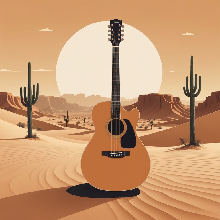 Inspired by the stillness of the desert at noon, this serene acoustic guitar piece envelops the listener in a comforting blanket of soft, melodious strums, perfect for unwinding after a long day.