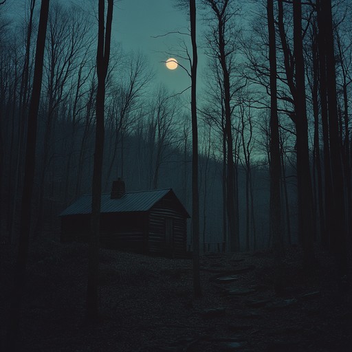 This dark bluegrass track delves into the introspective and eerie solitude of a mountain night. The banjo leads with slow, deliberate melodies while the fiddle adds layers of melancholic depth, creating an atmosphere filled with haunting beauty and reflective sorrow.