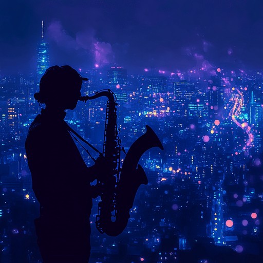 An instrumental piece that melds soulful funk grooves with the elegant tones of torch lounge music. The sultry saxophone leads the melody over a warm harmonic backdrop, enveloping the listener in a nocturnal atmosphere of elegance and relaxation.