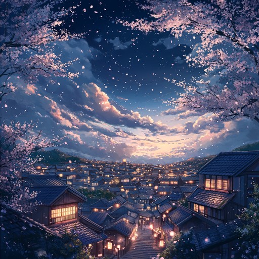 Whispering through moonlit anime dreamscapes, this composition features ethereal synth melodies and delicate rhythms, crafting a whimsical, reflective atmosphere. The airy soundscape inspires wonder and nostalgic reflection, perfect for otherworldly moments.