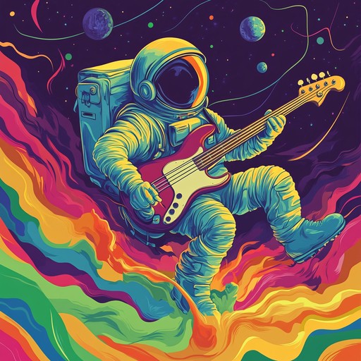 An uplifting instrumental funk track that combines groovy basslines, energetic drum patterns, and spacey synths to create a fusion of funk and futuristic vibes, inspiring positivity and movement.