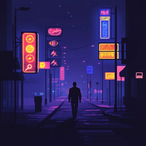 A serene phonk instrumental that blends gentle rhythms and ambient tones, evoking the peaceful energy of a city at night