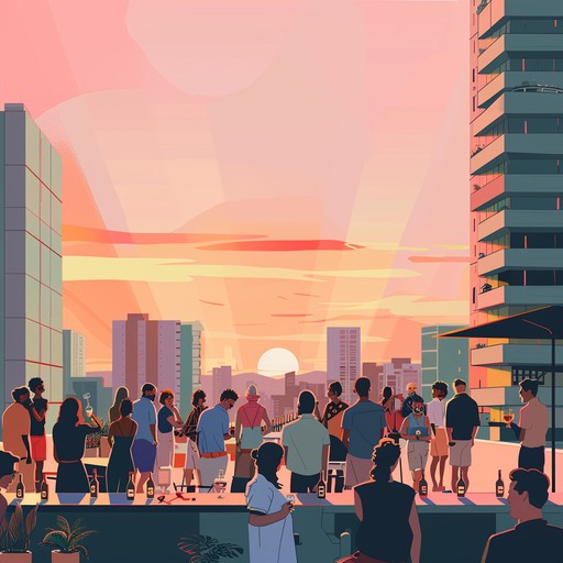 Feel the energy of sun soaked beats energizing a vibrant city atmosphere. This track combines dynamic rhythms and syncopated melodies to bring the excitement of an urban summer into sound.