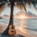 a tender bossa nova capturing love's warmth beside the ocean