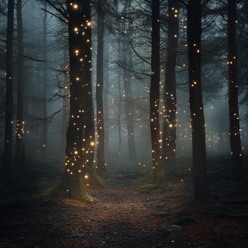 Imagine wandering through a misty woodland where enchanted flute melodies blend with atmospheric sounds, creating a mysterious yet calming ambiance. This composition captures the serene beauty and eerie aura of an untouched, magical forest.