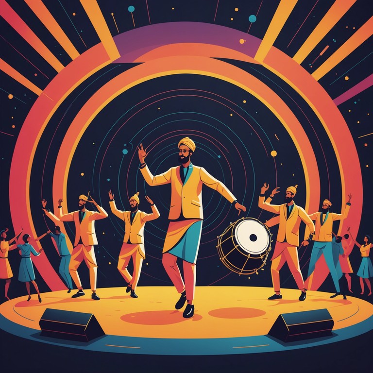 Merging electric vibes with traditional bhangra beats, this version provides a hypnotic dance experience that beckons the soul of punjab onto the modern dance floor, made to enthrall enthusiasts of multicultural electronic music.