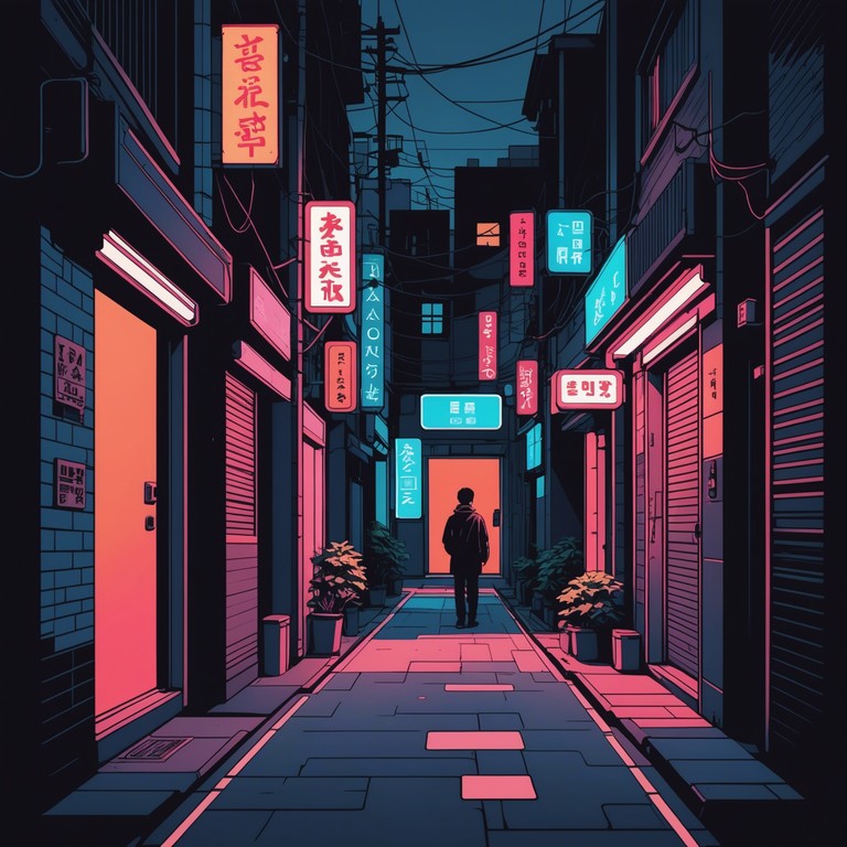 A cinematic journey through the dark, glistening streets of seoul, this track combines suspenseful, pulsating beats with the subtle undertones of traditional korean instruments, creating a feeling of intrigue and mystery perfect for a futuristic thriller soundtrack.