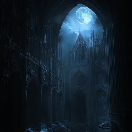 This piece transports you to a shadowy, moonlit cathedral where every note echoes with haunting resonance. The atmosphere is steeped in mystery, evoking the feeling of walking through an ancient, deserted place of worship. The music progresses slowly, building tension and invoking a sense of foreboding and awe.