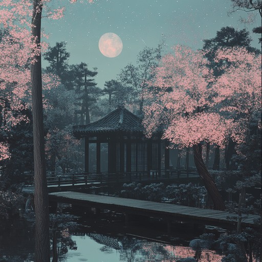 An instrumental lullaby combining the tranquil sounds of the koto with delicate glitchy electronic elements, creating a peaceful ambiance that lulls the listener into a serene state of mind