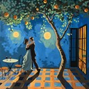 emotional tango, evoking a moonlit night of romance