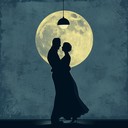 a passionate and sensual tango dance under the moonlight