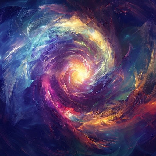 This composition takes listeners on a surreal journey through a whirlwind of chaotic yet dreamy melodies. Lush harmonies weave through ethereal textures, while complex and unpredictable rhythms create a sense of mystical enchantment and introspection, evoking both wonder and bewilderment.