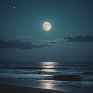 a calming sonic journey through nocturnal serenity.