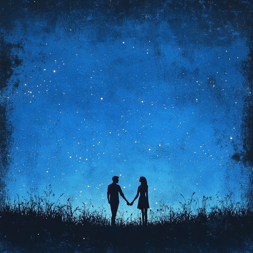A soothing folk instrumental that evokes the tender emotions of blossoming love under the gentle glow of starlight, bringing warmth and serenity.