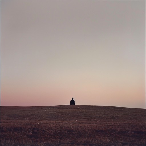 This composition captures the quiet sorrow and reflective nature of twilight, using gentle guitar plucks to evoke a deep sense of longing and introspection, crafting a sonic space laden with elegiac beauty.