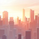 gentle waves of synth over cityscape beats.