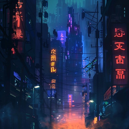 A haunting lofi track blending dark urban beats with eerie melodies, perfect for late night introspection or unsettling atmospheres.