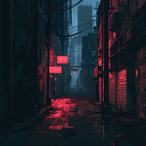Embark on a dark, experimental rock track that delves deep into haunting melodies, discordant echoes, and unsettling soundscapes. Grunge guitars create gritty textures, while fragmented rhythms destabilize the listener, painting an aural picture of futuristic dystopia and inner turmoil.