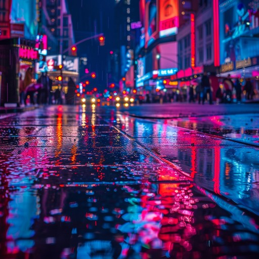 Immerse yourself in the bustling energy of the city with electrifying dance beats and smooth synth melodies. This track captures the essence of urban nightlife, featuring rhythmically rich elements that make the city come alive.