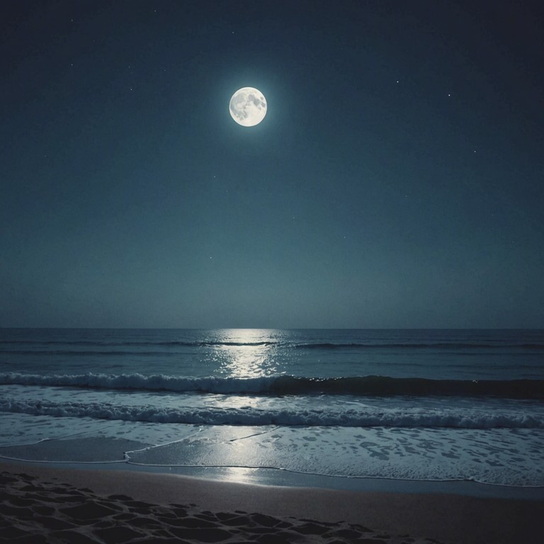 Imagine sitting on a moonlit beach, the soft strums of an acoustic guitar complementing the rhythmic whisper of the ocean; this track embodies the timeless feel of love and memory intertwined, as it navigates through the tender spaces of one's heart under the expansiveness of a star loaded sky.