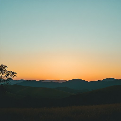 A soothing instrumental sertanejo composition featuring delicate acoustic guitar, evoking the tranquil beauty of the brazilian countryside at sundown, and capturing the warmth and serenity of rural life.