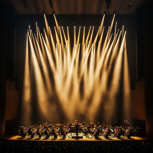 This piece blends the power of a full symphony orchestra with the raw energy of rock guitars. It starts with a gentle string arrangement that crescendos into a dramatic, heart pounding clash of percussive elements and electric guitar riffs. The use of dynamic shifts and elaborate melodies creates a moving, theatrical atmosphere, perfect for evoking deep emotions and an epic adventure.