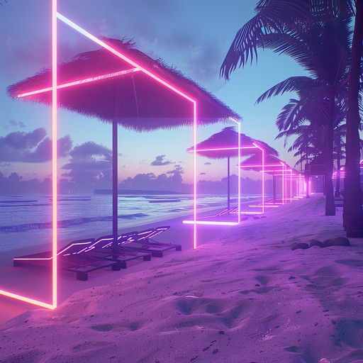 Immerse yourself in the serenity of a peaceful midnight escape with this calm synthwave track. The gentle synthesizer tones and rhythmic harmony evoke a tranquil journey through neon lights, perfect for introspection and relaxation.