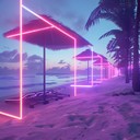 calm synthwave piece inviting serene midnight escapes.