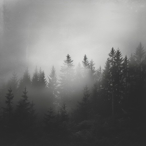 A tapestry of shadowy reverb and dissonant whispers, creating a chilling and immersive journey through an enigmatic, twilight realm. Sparse melodic fragments punctuate the ambient textures, evoking an intense, introspective experience. Ideal for deep, meditative listening sessions or as a chilling background score