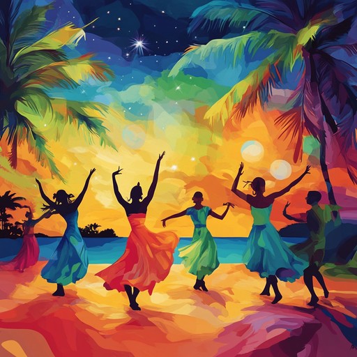 An energetic instrumental mambo piece that captures the vibrant atmosphere of a festive caribbean night, with pulsating rhythms and lively melodies inspiring listeners to dance and celebrate under the twinkling stars.