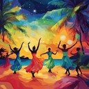 an upbeat instrumental mambo tune celebrating joyous island nights