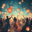 lively and energetic, captures the essence of celebrations.