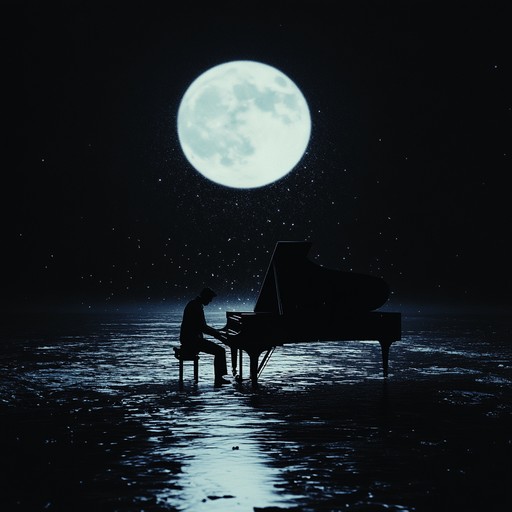 Guided by a sophisticated, lyrical piano melody, this instrumental composition brings forth emotions of nostalgia and longing, enriched by gentle orchestral elements. The tranquil dynamics and evocative harmony craft an atmosphere perfect for introspective moonlit evenings.