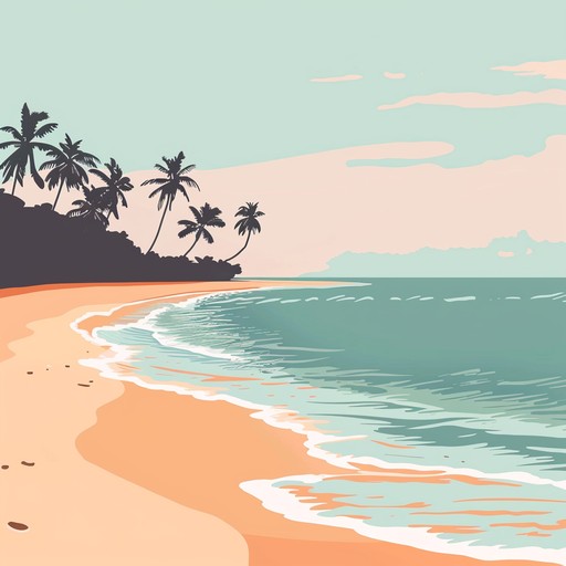 Immerse yourself in a carefree world with this track, featuring joyful guitar leads intertwined with mellow tropical beats. It perfectly encapsulates the warm, sunny beach ambience, making it an ideal background for summer moments.