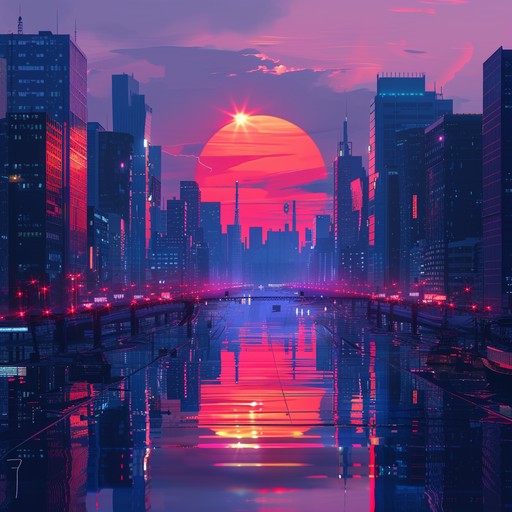 Relive the golden hours of retrofuturism with smooth, pulsating synths that evoke a melancholic yet hopeful journey through neon lit streets. Perfect for unwinding and sunset contemplations.