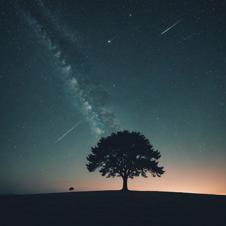 A deeply moving piece reflecting the vast, open landscapes of the prairie under a star laden sky, capturing the solitude and introspective journey of a lone traveler. The music evokes the gentle sadness and longing for a distant home or unrequited love, carried by the tender sounds of an acoustic guitar. This tune embodies the spirit of the prairie with its open hearted melancholy and reflective mood.