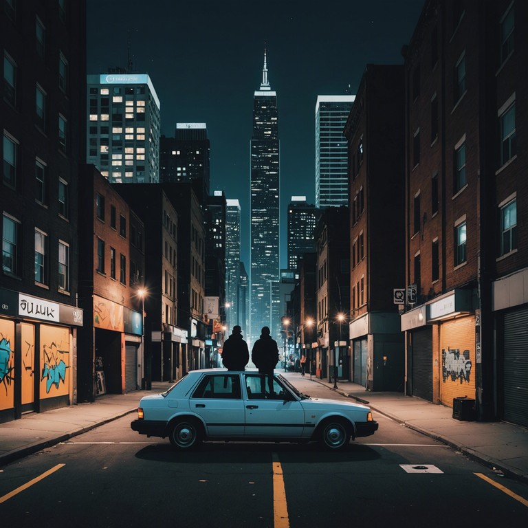 A sonic journey through the streets at night, capturing the essence of youth culture and the vibrant energy of urban life with a perfect blend of techno beats and hip hop flair. The track epitomizes the restless spirit of city life, making it an ideal companion for adventures in sprawling metropolises.