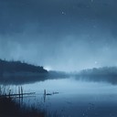 ethereal melodies invoking peaceful, nostalgic night reflections.