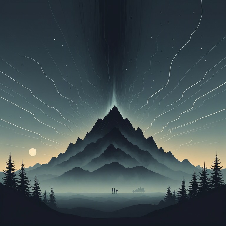 Echoes beyond silence invites the listener into a deeper exploration of fear and fascination with darkness, each note resonating as if coming from another dimension. The composition builds a bridge between the known and the arcane through its careful crafting of sound and silence.