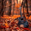 melancholic guitar piece with autumn leaves imagery.
